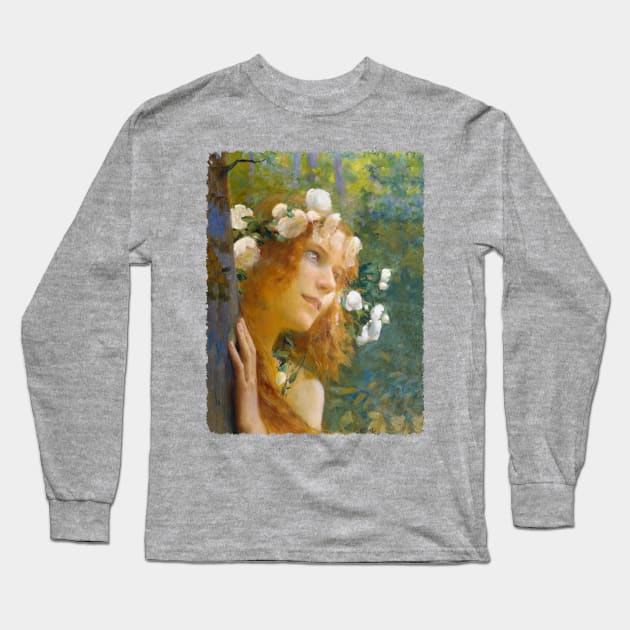 Nymphe Long Sleeve T-Shirt by UndiscoveredWonders